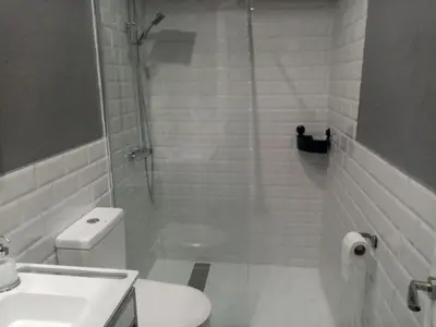 Un baño de Casa Rural La Plata