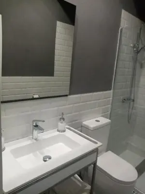 Un baño de Casa Rural La Plata