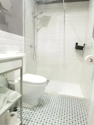 Un baño de Casa Rural La Plata