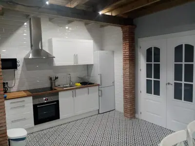 Una cocina o zona de cocina en Casa Rural La Plata
