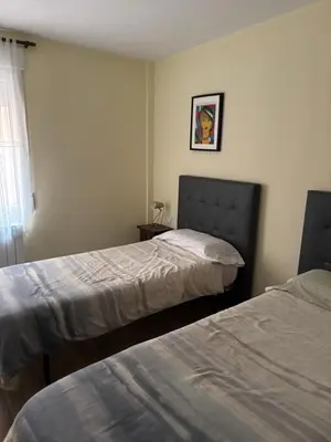 Cama o camas de una habitación en Apartamento Turístico Ávila VUT