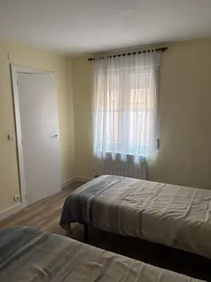 Cama o camas de una habitación en Apartamento Turístico Ávila VUT