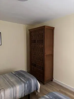 Cama o camas de una habitación en Apartamento Turístico Ávila VUT
