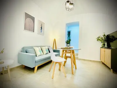 Zona de estar de Apartamentos Guaditania