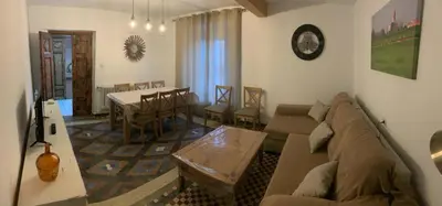 Zona de estar de Casa de los Maestros