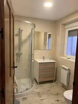 Un baño de Casa de los Maestros