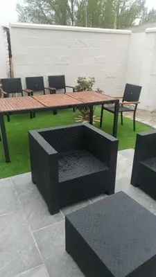 Zona de estar de Casa de los Maestros