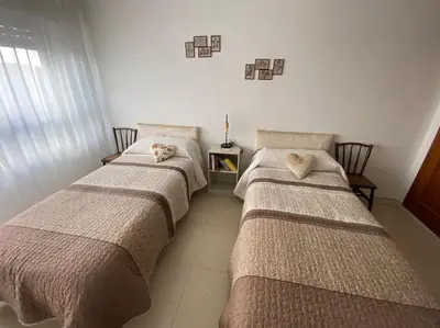 Cama o camas de una habitación en -. Villa Nena .-