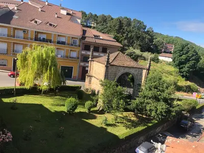 Jardín al aire libre en APARTAMENTO TURISTICO ATICO LA TABERNA