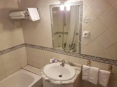 Un baño de La Vista de Gredos