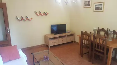 Una televisión o centro de entretenimiento en La Vista de Gredos