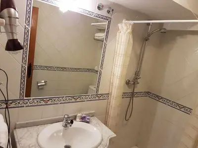 Un baño de La Vista de Gredos