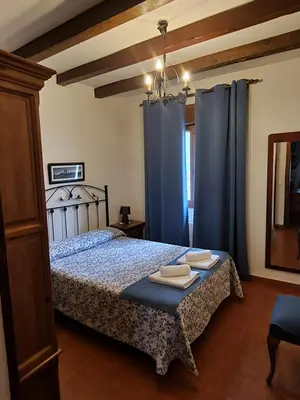 Cama o camas de una habitación en Tio Claudio