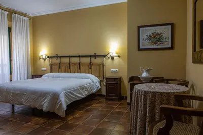 Cama o camas de una habitación en DON JULIO