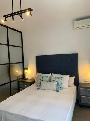 Cama o camas de una habitación en Apartamento Jalama - 2C