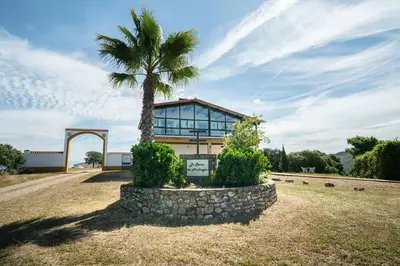 Jardín al aire libre en Casa Rural La Sierra de Monfragüe