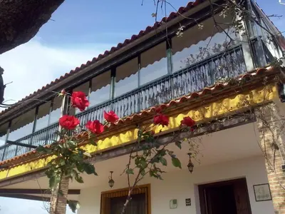 Un balcón o terraza de Casa Rural La Sierra de Monfragüe