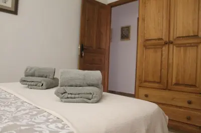 Cama o camas de una habitación en Hedera