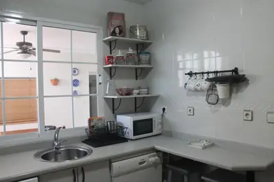 Una cocina o zona de cocina en Hedera