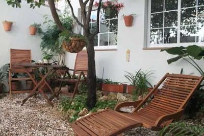 Jardín al aire libre en Hedera