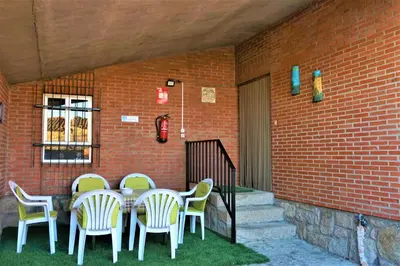 Plano de Casa Rural EL HUERTO con Jardín