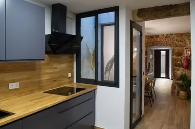 Una cocina o zona de cocina en Casa Rural Doña Sol