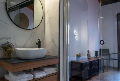 Un baño de Casa Rural Doña Sol