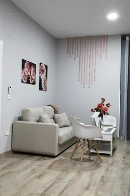 Zona de estar de Apartamentos Las trece llaves