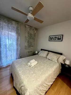 Cama o camas de una habitación en Los Seis Caños