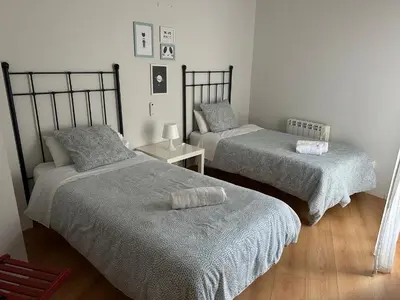 Cama o camas de una habitación en Los Seis Caños
