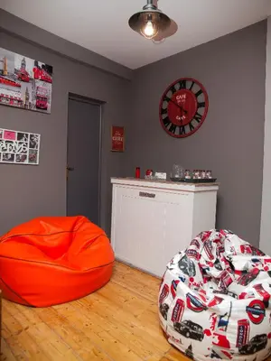 Cama o camas de una habitación en Auténtica buhardilla en el centro de Béjar
