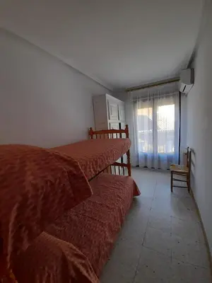 Cama o camas de una habitación en La casa del puerto