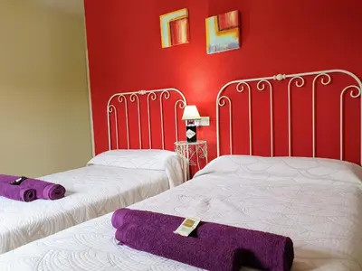Cama o camas de una habitación en Las Mejores VISTAS de SALAMANCA!!!