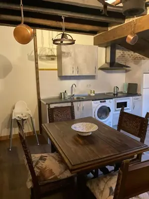 Una cocina o zona de cocina en La casa de la abuela Amalia