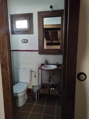 Un baño de La casa de la abuela Amalia