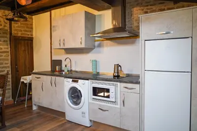 Una cocina o zona de cocina en La casa de la abuela Amalia