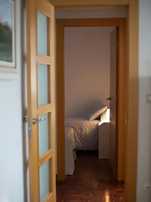 Cama o camas de una habitación en Alojamiento Turistico Zamora 58