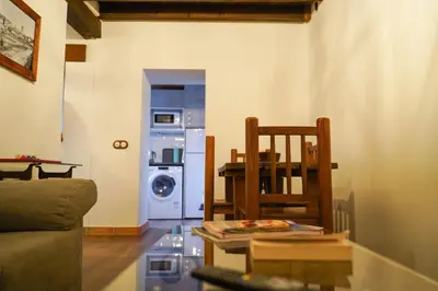 Zona de estar de La casa de la tía Antonia