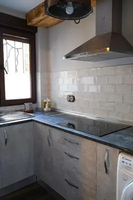 Una cocina o zona de cocina en La casa de la tía Antonia