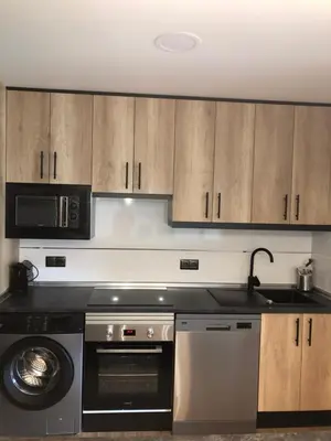 Una cocina o zona de cocina en El Mirador de Gredos 2