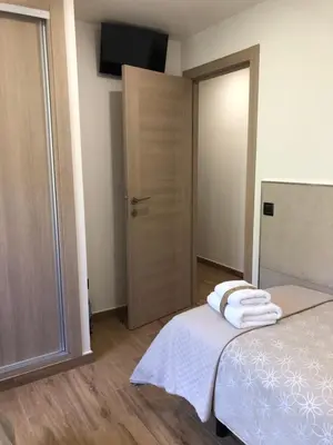 Cama o camas de una habitación en El Mirador de Gredos 2