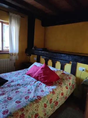 Cama o camas de una habitación en CASA RURAL EL TOLEO