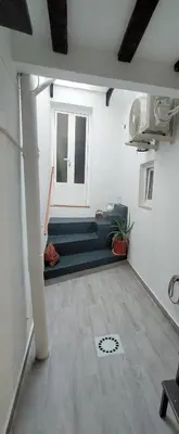 Zona de estar de Castella Aquae II Amplio loft para dos