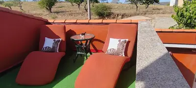 Zona de estar de La Morada del Tejar