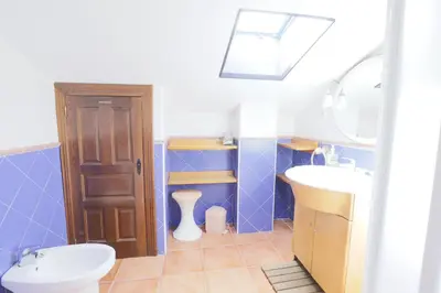 Un baño de Casa Fina Espeja (Salamanca)