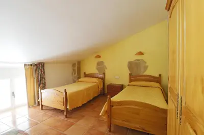Cama o camas de una habitación en Casa Fina Espeja (Salamanca)