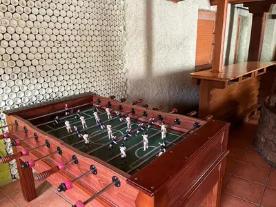 Sala de juegos en Casa Rural El Medico