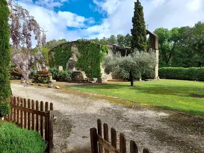 Jardín al aire libre en La Ermita de los Llanos