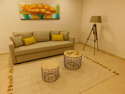 Zona de estar de Alojamiento Coria