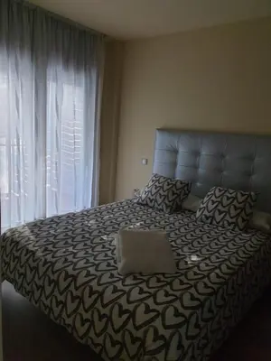 Cama o camas de una habitación en Apartamento Vida